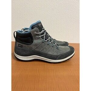 Ecco Aspina Women’s Size 10.5 Gray High Top Hiking Trail Shoes